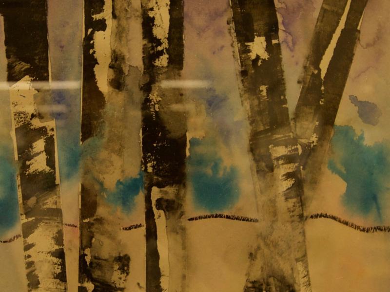 7th Annual Exhibit Birch Trees